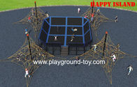 중국 아이 옥외 정글짐 큰 운동 활동적인 Trampoline 공원 장비 대리점 
