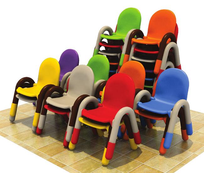 플라스틱 관 구조 PP 소성 물질이 초기 아동기 교실 가구에 의하여 의자 농담을 합니다
