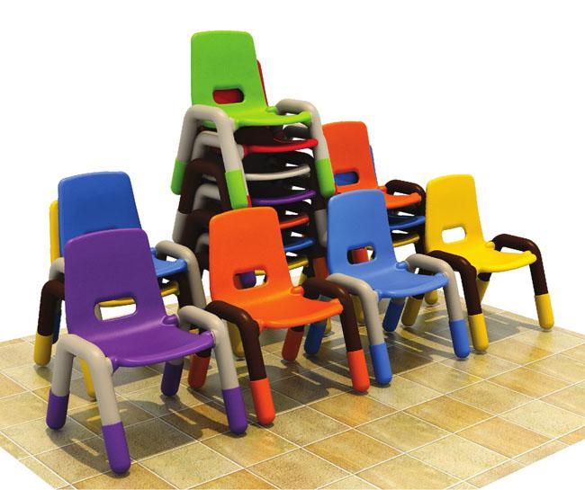 플라스틱 관 구조 PP 소성 물질이 초기 아동기 교실 가구에 의하여 의자 농담을 합니다