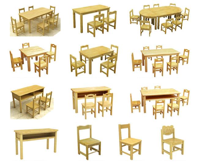아이들 배우기를 위한 단단한 나무로 되는 유치원 교실 가구 테이블