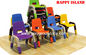 플라스틱 관 구조 PP 소성 물질이 초기 아동기 교실 가구에 의하여 의자 농담을 합니다 협력 업체 